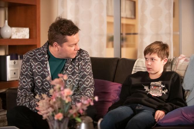 Na Wspólnej odc. 3234. Ignaś (Bartek Kaszuba), Michał (Robert Kudelski)