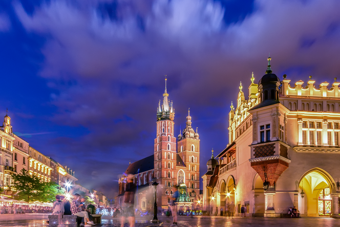 Rynek Główny. Magiczne ujęcie Sabiny Nosalskiej [ZDJĘCIE DNIA]