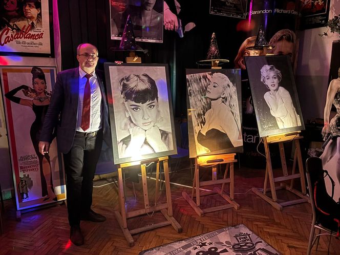 Sala kinowa w Zespole Szkół Akademickich 