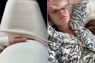 Paulina Rzeźniczak pokazała niepokojące zdjęcie. Na końcówce ciąży przechodzi to każda mama 