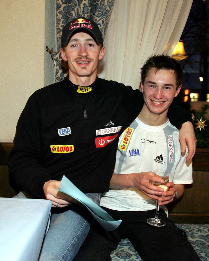 Kamil Stoch 15 lat temu