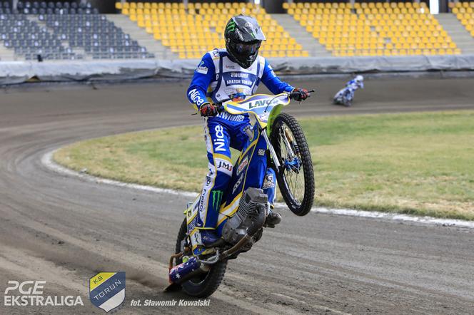 eWinner Apator Toruń na pierwszym treningu w 2021 roku! Zdjęcia z Motoareny