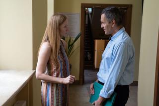 Na dobre i na złe odcinek 719,  Wiktoria (Katarzyna Dąbrowska), Domański (Przemysław Kozłowski)