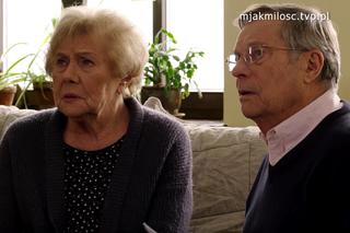 M jak miłość, odc. 1728: Barbara (Teresa Lipowska), Modry (Stefan Friedmann)