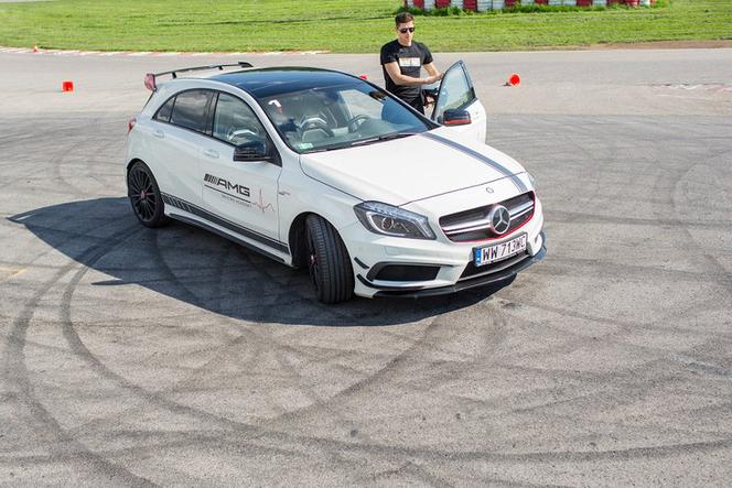Robert Lewandowski na AMG Driving Academy