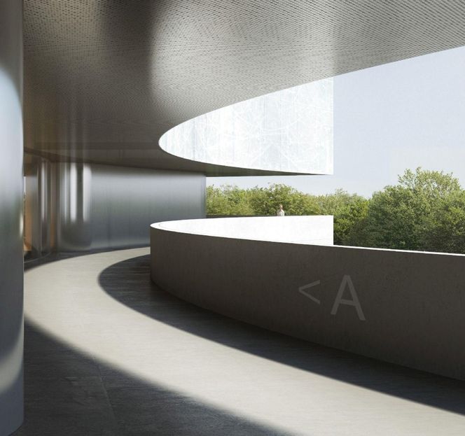 Koncepcja architektoniczna dla toru łyżwiarskiego Stegny