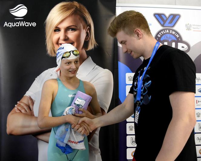 Pływacy z Konina najlepsi w Otylia Swim Cup. Otylia Jędrzejczak szuka pływackich talentów