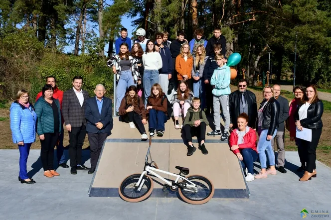 W Zakrzewie powstał skatepark