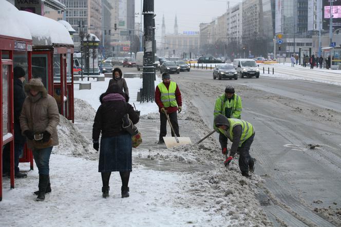 Zima w Warszawie