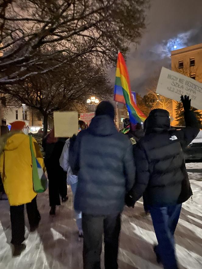 Strajk kobiet w Olsztynie (28.01.2021)