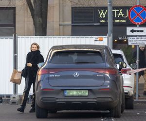 Małgorzata Socha w pogoni za torbą