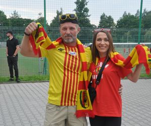 Kibice na meczu Korona Kielce - Radomiak Radom. 8 sierpnia 2025