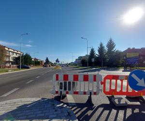 Utrudnienia w ruchu na ul. Szczebrzeskiej w Zamościu