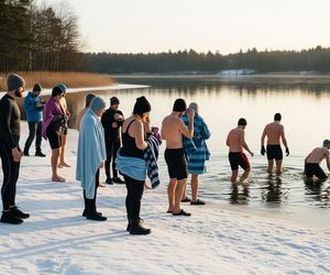 Nowy sezon morsowania nad Chechłem. Co zaskoczyło uczestników na otwarciu?