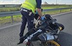 Motocyklista uderzył w barierę i zginął na miejscu! Tragiczny wypadek na S5