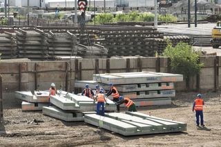 Przygotowania do remontu na pl. Zawiszy (czerwiec 2025)