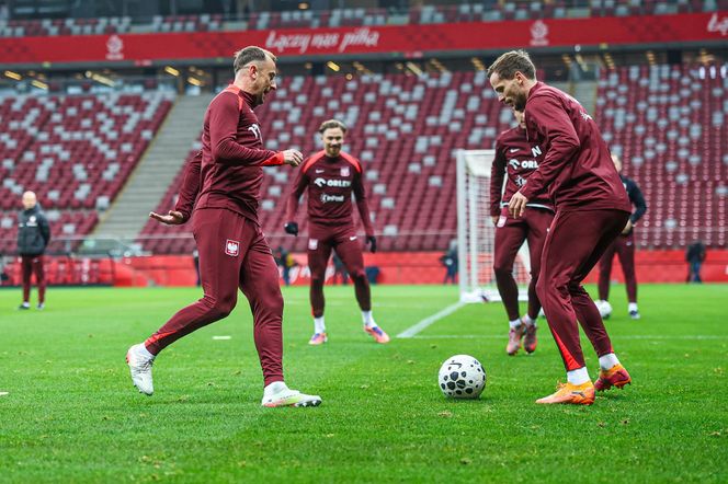 Trening Reprezentacji Polski w piłce nożnej