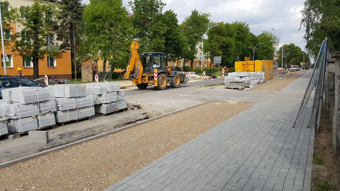 Zamość: Trwają prace na ulicy Wojska Polskiego i ulicy Lubelskiej. Są utrudnienia