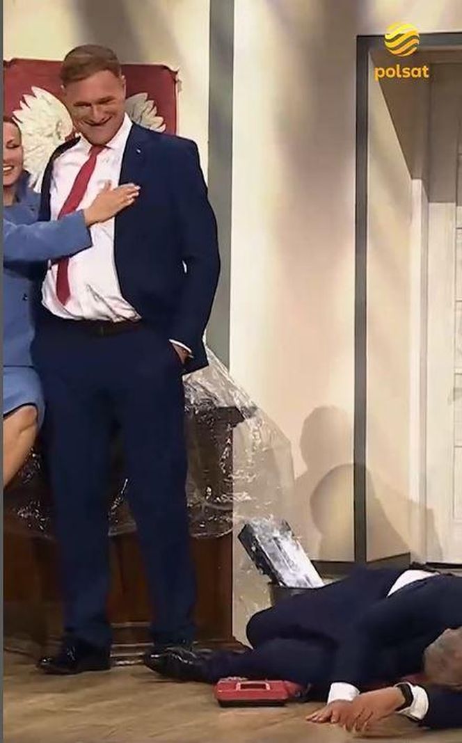Tak w Polsacie pokazali prezydenta i pierwszą damę