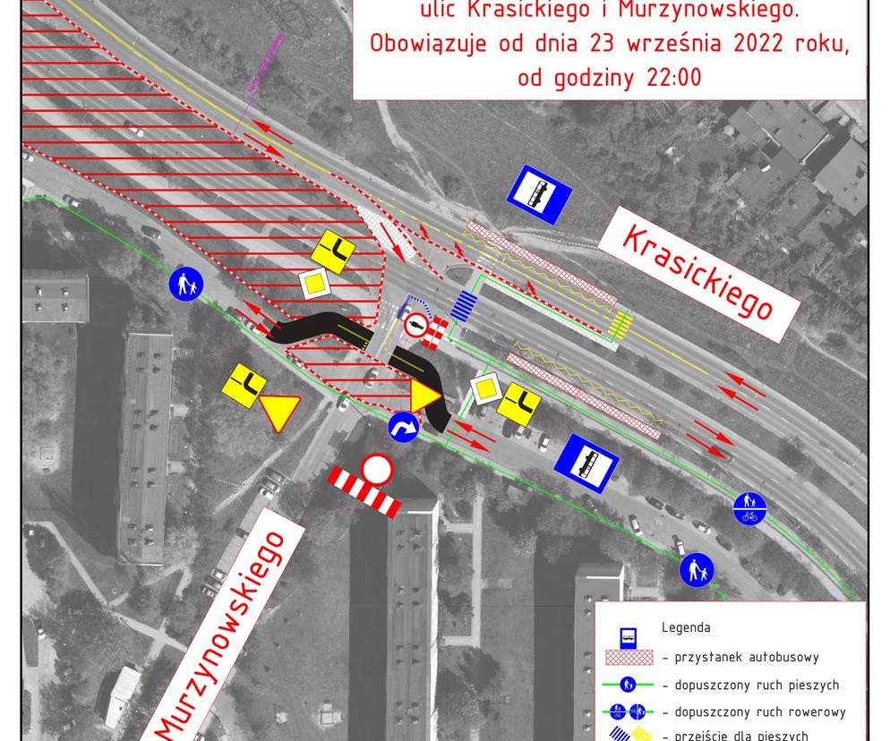 Kolejne zmiany w organizacji ruchu, tym razem na Nagórkach