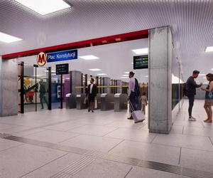 Tak będą wyglądały nowe stacje metra - Muranów i Plac Konstytucji 