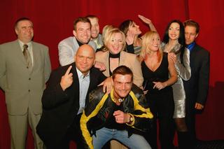 Monika Sewioło wraz z uczestnikami Big Brothera