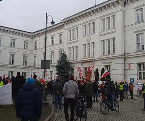 Protest rolników w Bydgoszczy