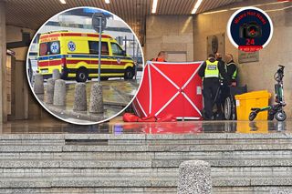 Zmarł na wózku inwalidzkim przed Dworcem Centralnym. Tragiczny poranek w Warszawie