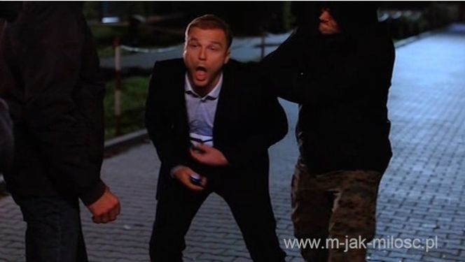 M jak miłość odc. 1040. Andrzej Budzyński (Krystian Wieczorek)