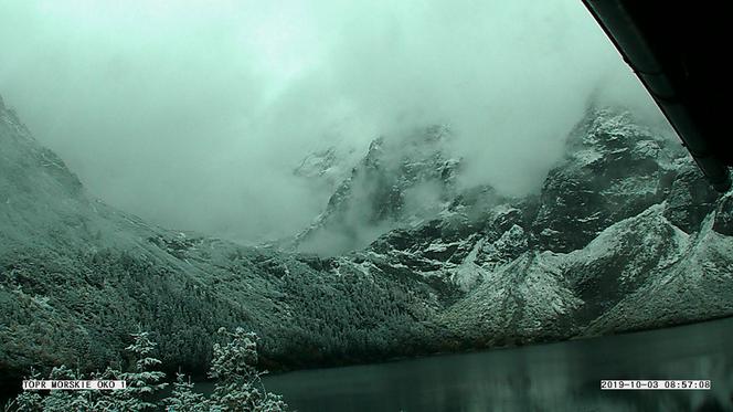 Tak o poranku wyglądały Tatry