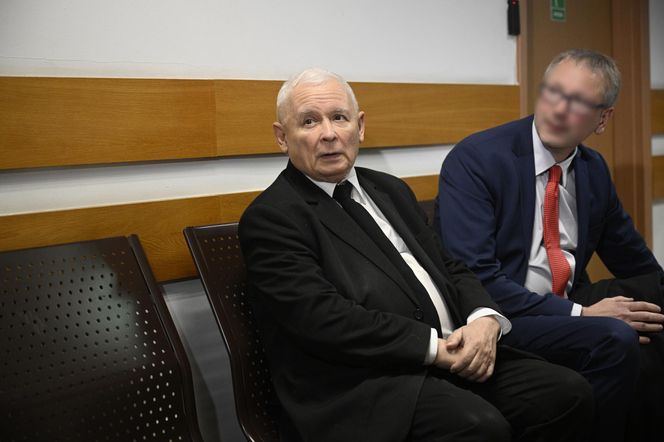 Kaczyński spotkał się z Brejzą przed sądem