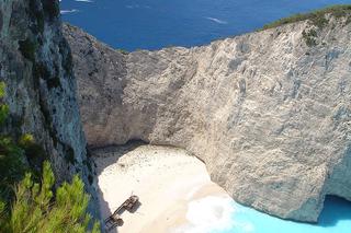 Plaża Navagio w Grecji