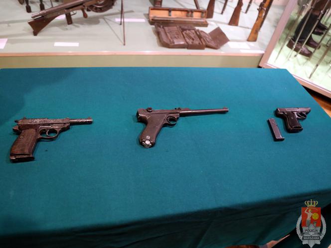 Broń bandytów trafiła do muzeum