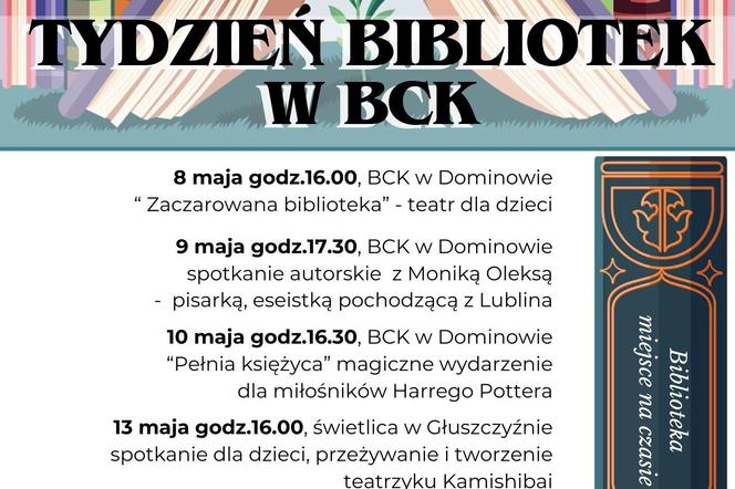 Program obchodów Tygodnia Bibliotek w Gminie Głusk