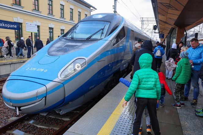 Pierwsze Pendolino w Zakopanem