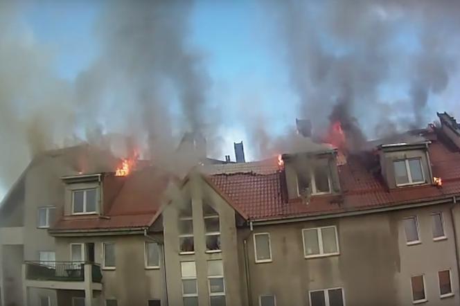 Fasolowa pożar - film z akcji strażaków