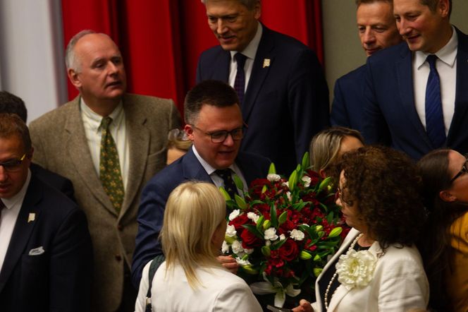 Szymon Hołownia na ostatnim posiedzeniu jako marszałek