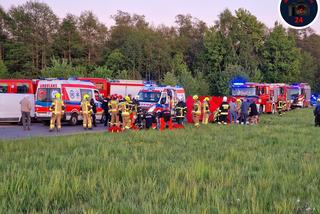 Auto wjechało w 14 kolarzy. Drogowa masakra pod Piasecznem 