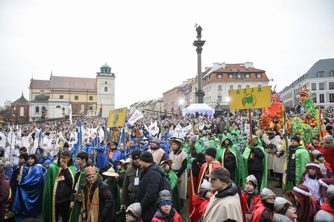 Orszak Trzech Króli 2025 w Warszawie