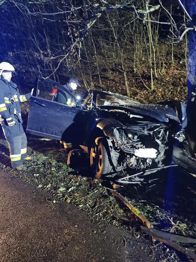 Wypadek w miejscowości Piaski (gm.Barwice)