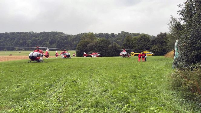 Katastrofa kolejowa w Niemczech! Zabici i wielu rannych. Powodem burze?
