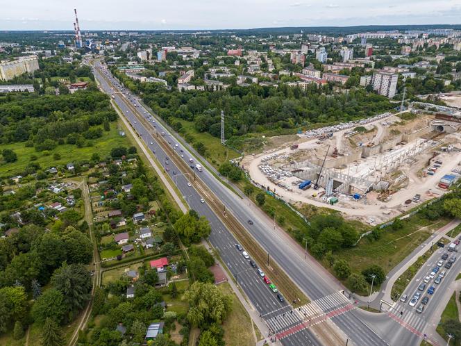 Trwa budowa tunelu pod Łodzią