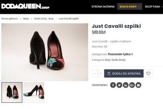 Doda sprzedaje używane buty za 20 tys