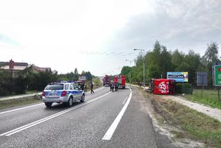 Wypadek autobusu w Nowej Dębie. Wiele osób rannych [WIDEO NOWA TV 24 GODZINY]