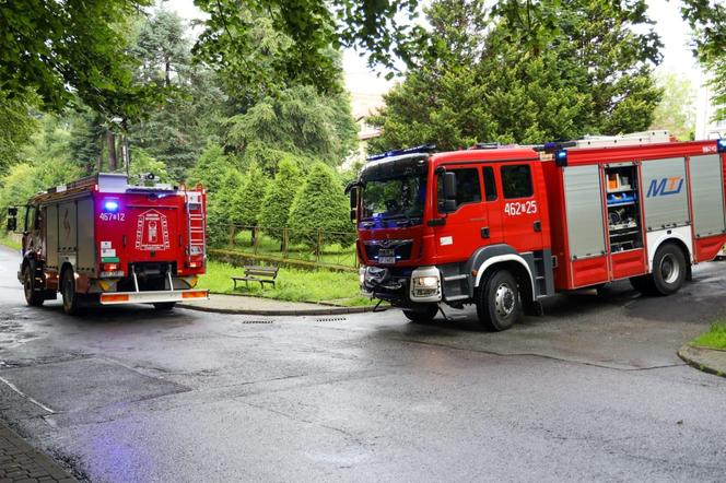 Gwałtowne deszcze spowodowały straty na Opolszczyźnie