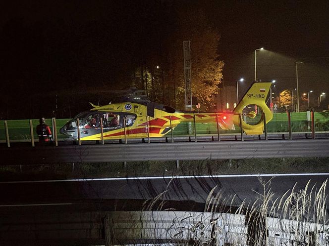 Karambol na DK1 w Piasku