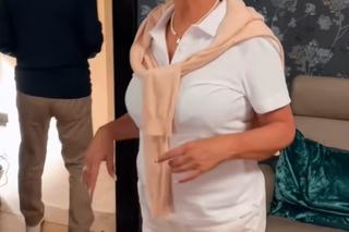 Barwy szczęścia po wakacjach 2023. Małgorzata (Adrianna Biedrzyńska), Jerzy (Bronisław Wrocławski)