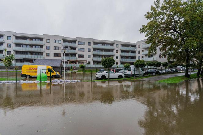 Jelenia Góra pod wodą. Powódź uderzyła w kolejnym mieście