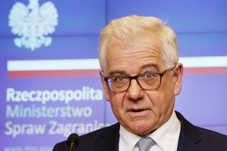 Polski minister ostro o kryzysie na Ukrainie. Będą kolejne sankcje dla Rosji?