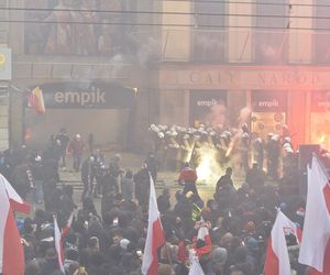 Największe zadymy na Marszu Niepodległości